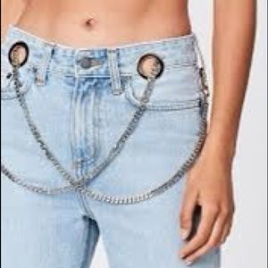 LEXI HERMIA CHAIN FRONT JEANS
